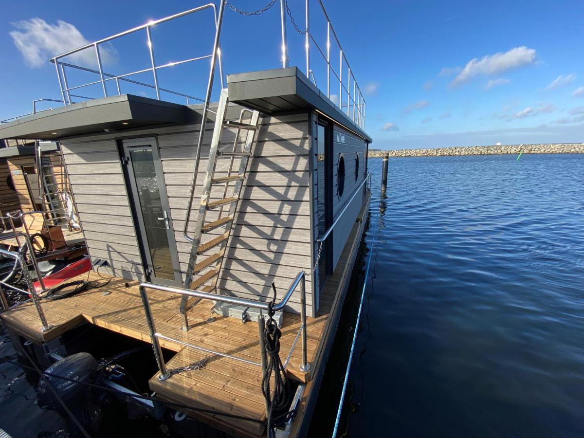 Hausboot Fjord Baltica Mit Dachterrasse In Barth Exterior foto